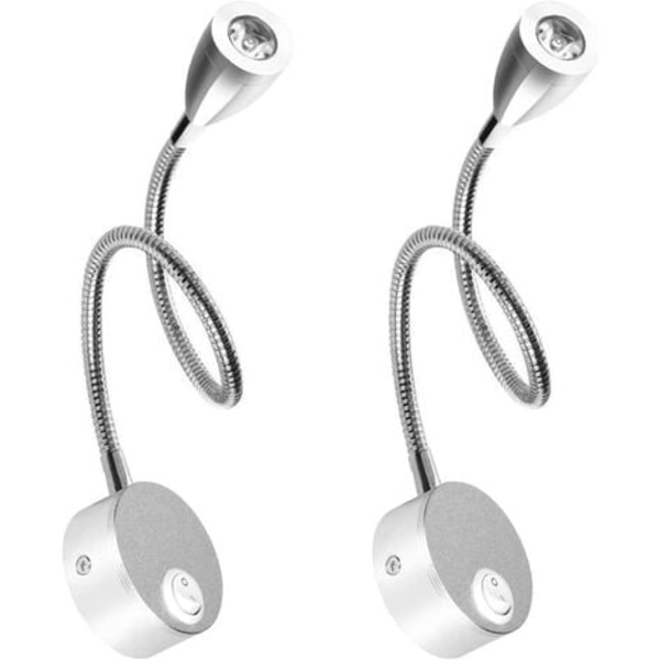 Lampe De Lecture Led 3w, 3000k Blanc Chaud