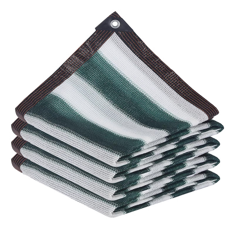 Shade Cloth - Garden Shade Mesh With Grommet Outdoor Sunshade Cover For Pergola Courtyard Plant Greenhouse 90% Shading Rate