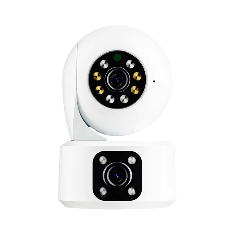 Caméra De Sécurité Domestique, Alimentée Par Batterie, Avec Détection De Mouvement Ai, Vision Nocturne Couleur, Stockage Tf/cloud (carte Non Incluse)
