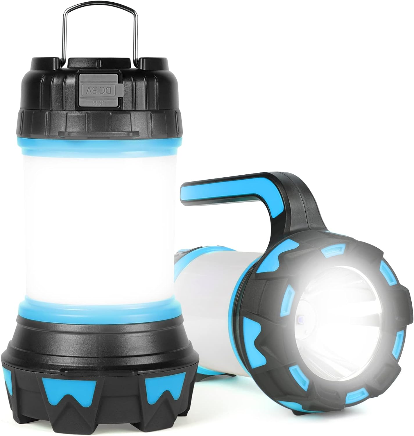 Lanterne Camping Rechargeable Led Puissante 6 Modes Étanche