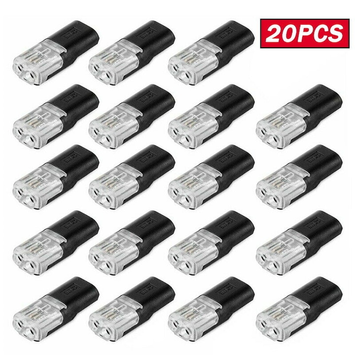 Jeu De Connecteurs Étanches À 2 Broches Pour Câbles, Calibre 18-22 Awg, Lot De 10 À 50 Pièces