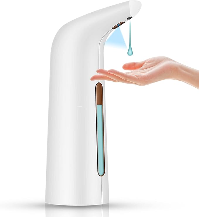 Distributeur De Savon Automatique Sans Contact Tuman Pro, Distributeur De Savon Liquide Électrique À Piles De 400 Ml (14 Oz) Avec Capteur De Mouvement, Convient Pour La Cuisine, La Salle De Bain Et Le