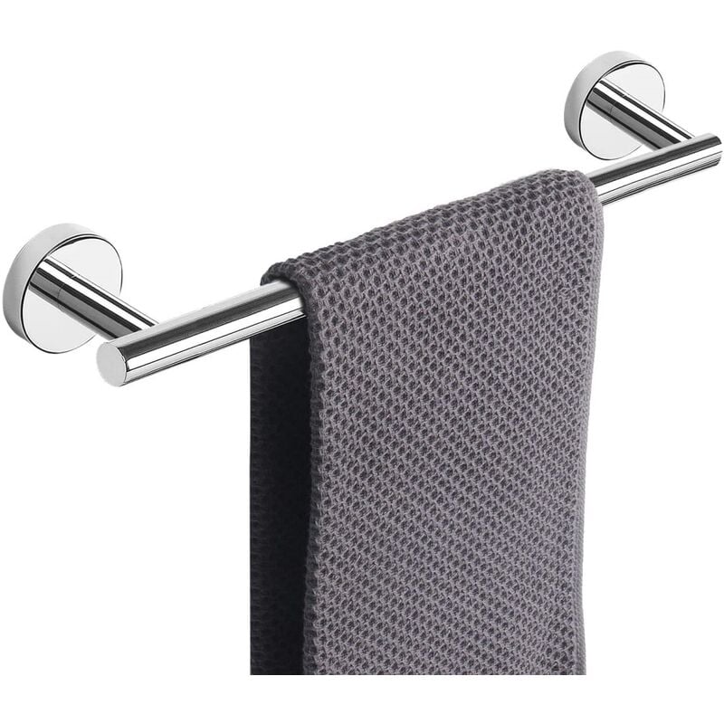 Toallero De Acero Inoxidable Pour Cuisine Et Salle De Bain, Barre De Toalla Cromada Montée En La Pared, 40cm