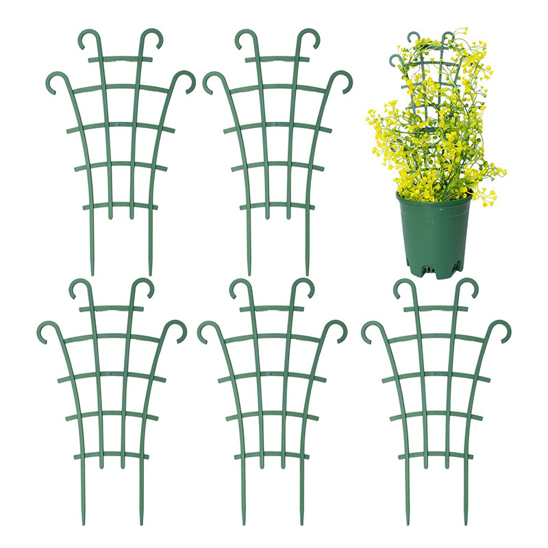 6pcs Tuteurs Pour Plantes Grimpantes - Treillis Empilable & Réutilisable - Support Solide Pour Légumes, Vignes Et Fleurs