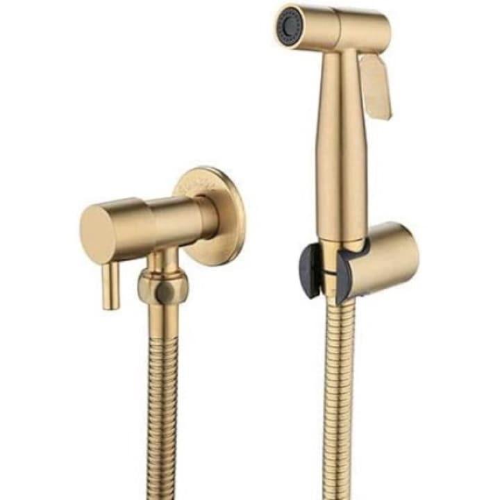 Pulverizator Pentru Bideu, Qttvbtna, Inox, Auriu