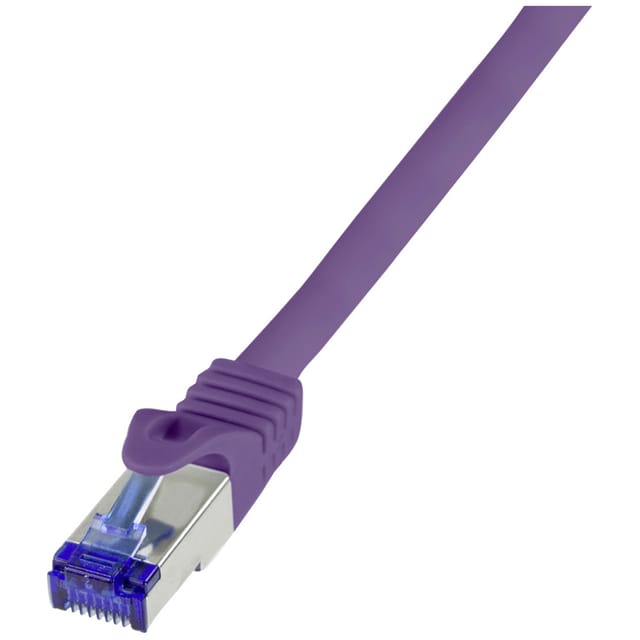 LOGILINK C6A119S - Patchkabel Ultraflex, Cat.6A, S/FTP, violett, 20 m