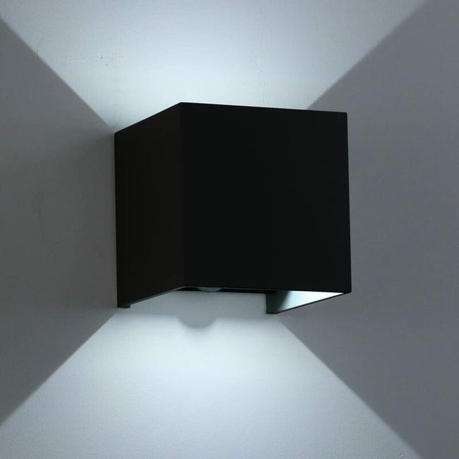 Applique Murale Extérieure Détecteur De Mouvement 12w Éclairage Mural Led, Ip65, Capteur De Lumière Murale Pour Jardin/couloir/che