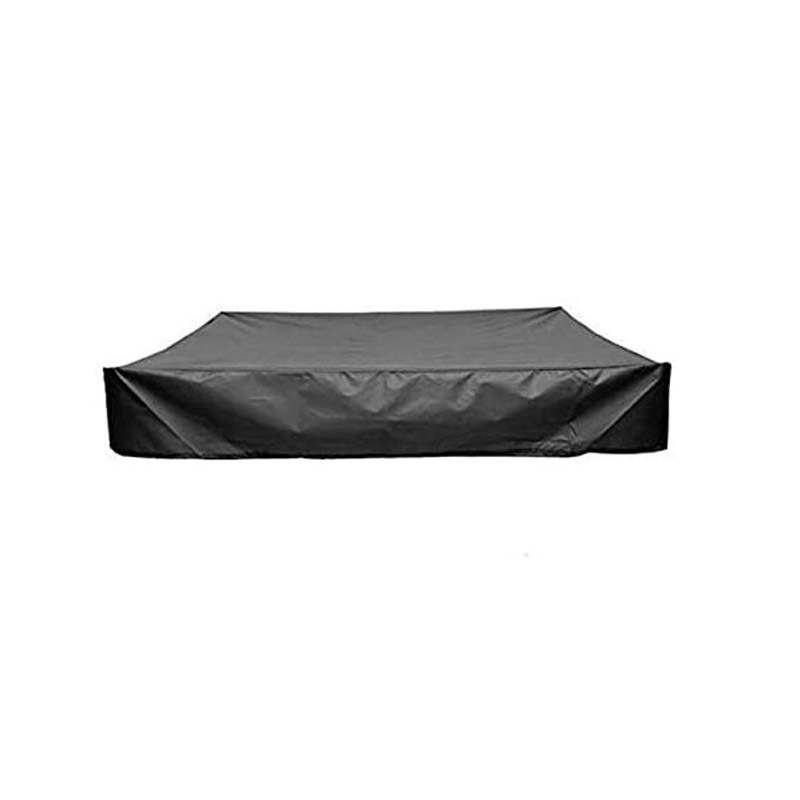 Sandkasten Abdeckung, Sandkastenplane Mit Gummiband Wasserdichte, Oxford-stoff, Für Sandkasten, Pool, Terrase, Garten (150 X 150 Cm)