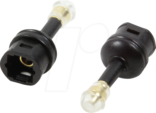 LOGILINK CA1014 - Toslink Adapter, Mini-Stecker zu Mini-Kupplung