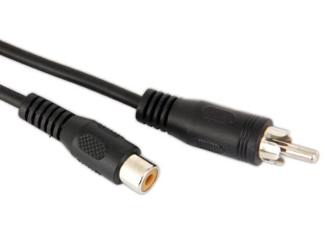 LOGILINK CA1032 - Cinch Kabel, Cinch Stecker auf Cinch Buchse, 5 m