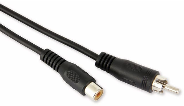 LOGILINK CA1033 - Cinch Kabel, Cinch Stecker auf Cinch Buchse, 10 m