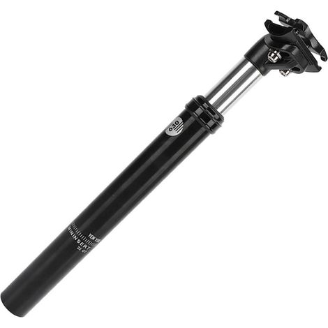 Tige De Selle Suspendue Pour Vélo, Amortisseur À Pression D'Huile, Tige De Selle En Aluminium Ksp630‑31,6 Mm X 350 Mm, Noire