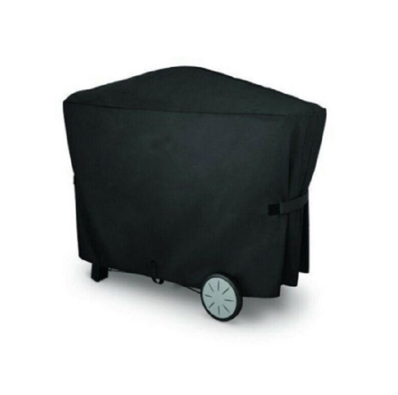 Pour Weber Q3000 Q2000 Couvercle De Gril De Poêle Bbq Portable Imperméable Aux Uv 112.464.195.6cm Noir