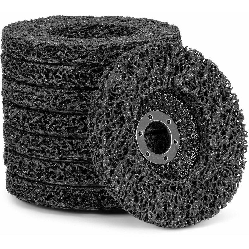 125-mm-schleifscheiben Für Winkelschleifer, 5er-packung, Schwarze Scheiben, Guazhuni