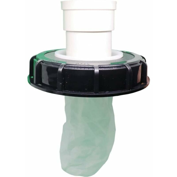 Schutzhülle Aus Nylon Für Ibc-container, Wasserdichte Plane Für 1000-liter-regenwassertanks, Dn 75 Öffnung, Schwarzer, Nadelvliesverstärkter Filz, 165 Mm Hoch