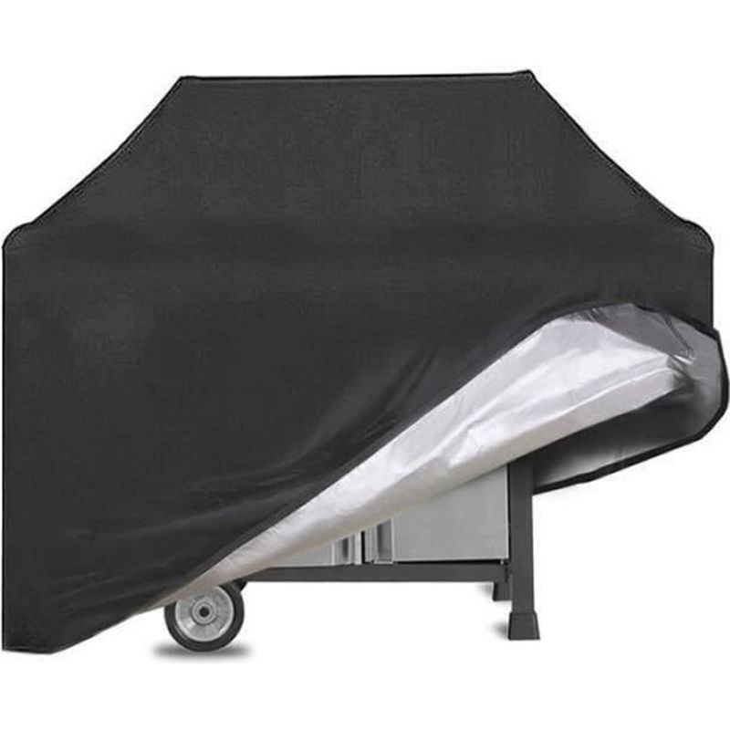 Weber Schwarze Anti-uv-grillabdeckung 145x61x117 Cm - Wasserdichter Schutz Für Grills Bis Zu 58 Zoll