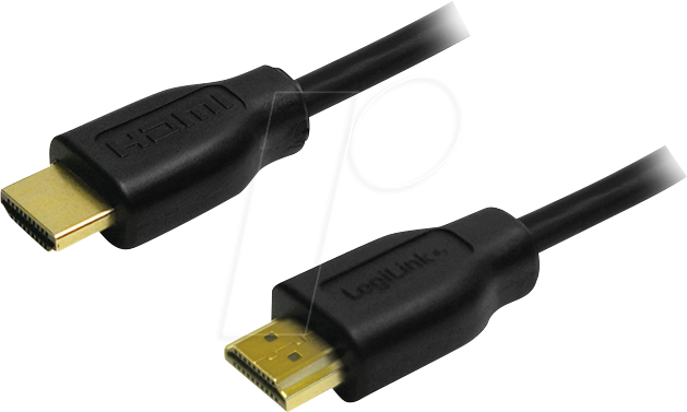 LOGILINK CH0054 - HDMI A Stk. > HDMI A Stk., 4K@30 Hz, schwarz, 15 m