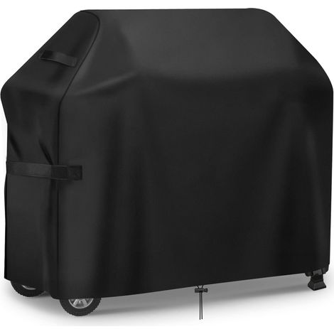 Wasserdichte Grillabdeckung Aus 420d Oxford-gewebe, Sonnenschutzplane Für Außengrills, Regenschutz Für Weber- Und Char-broil-gasgrills, Schwarz, Xxl 190 X 71 X 117 Cm