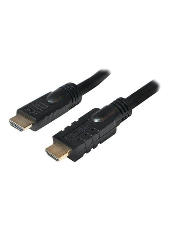 LOGILINK CHA0020 - HDMI A Stk. > HDMI A Stk., 4K@30 Hz, Verstärker, schwarz., 20,0