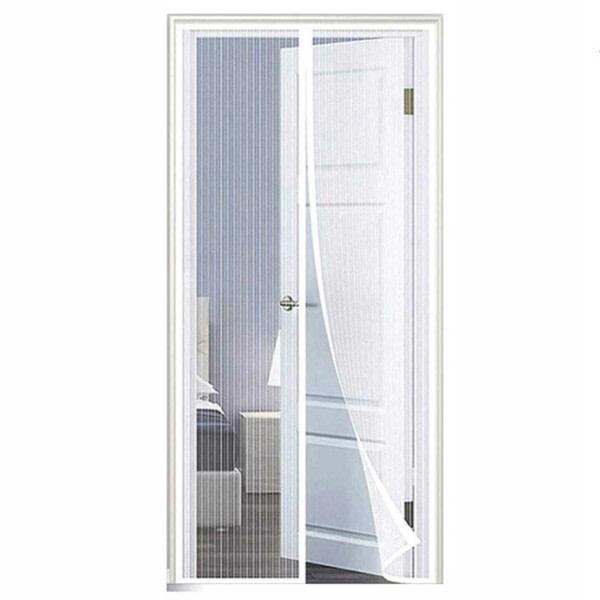 Moustiquaire Magnétique Pour Porte - Moustiquaire De Porte Magnétique 210x100cm Blanc