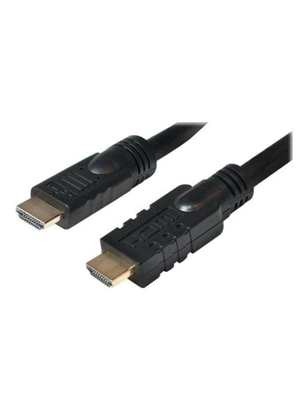 LOGILINK CHA0025 - HDMI A Stk. > HDMI A Stk., 4K@30 Hz, Verstärker, schwarz., 25,0