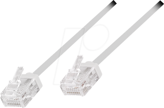 LOGILINK CQ3031U - RJ45-Kabel Cat.6a U/UTP slim 1 m weiß