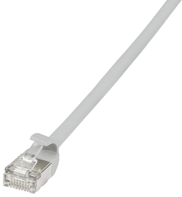 LOGILINK CQ9072S - Patchkabel, Cat.6a, U/FTP, grau, 5 m