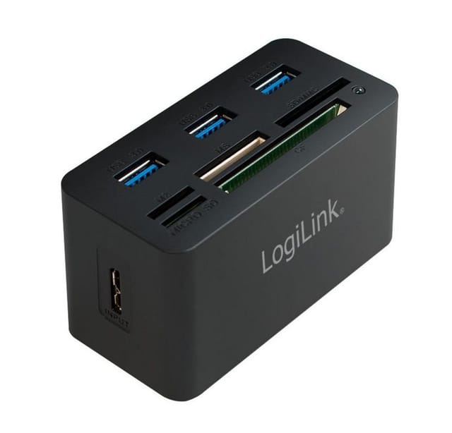 LOGILINK CR0042 - Card Reader, extern, USB 3.0, All-in-1