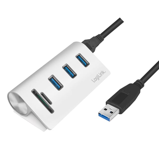LOGILINK CR0045 - Dockingstation, USB 3.0, microSD/SD