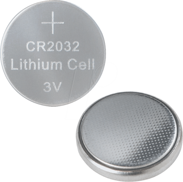 LOGILINK CR2032 - Lithium Knopfzelle, 3V, 20,0x3,2 mm, 10er Pack