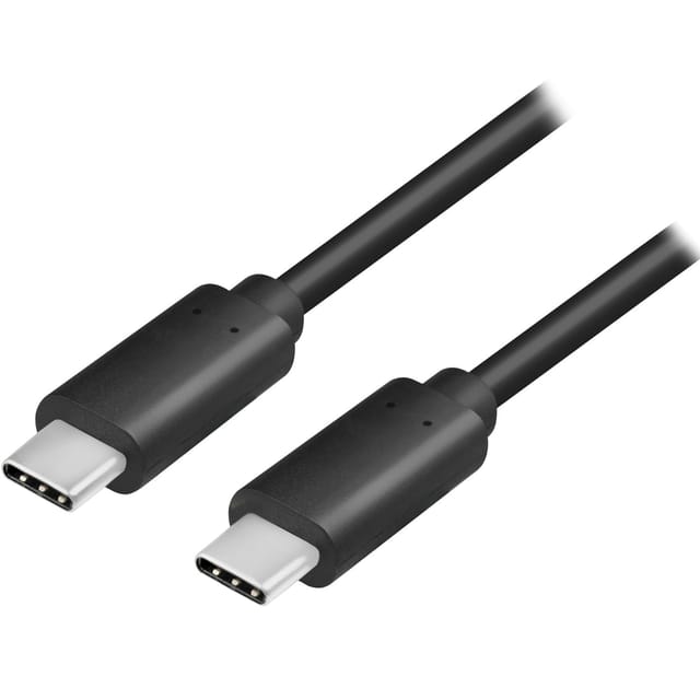 LOGILINK CU0129 - Sync- & Ladekabel, USB-C -> C, schwarz, 100 W, 10 Gb/s, 1,0 m