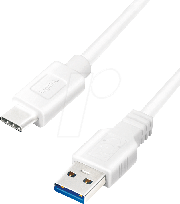 LOGILINK CU0174 - USB-A Stecker auf USB-C Stecker, 1m