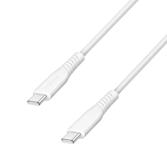 LOGILINK CU0262 - Sync- & Ladekabel, USB-C -> USB-C, 1,0 m, weiß
