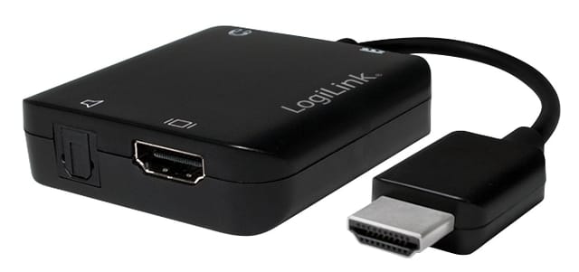 LOGILINK CV0106 - HDMI-Audio-Extractor, 4K 30Hz, 2CH/5.1CH