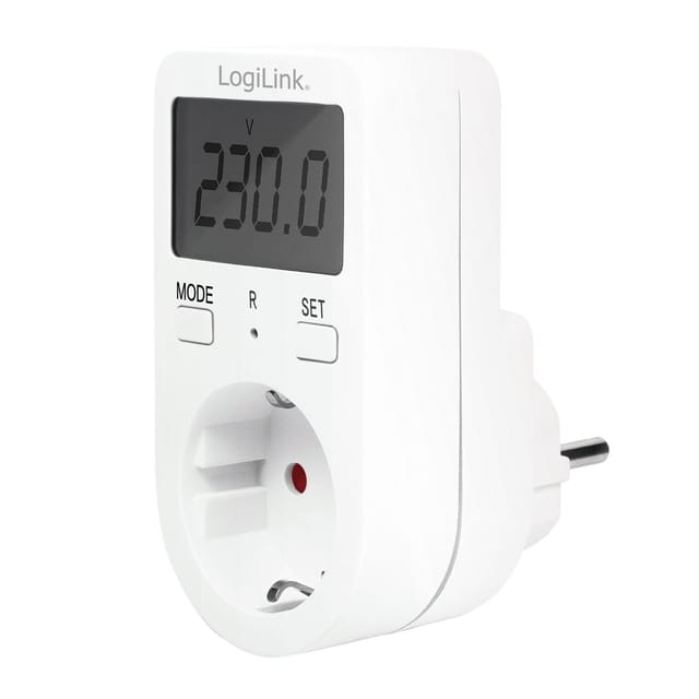 LOGILINK EM0002A - Energiekostenmessgerät, digital
