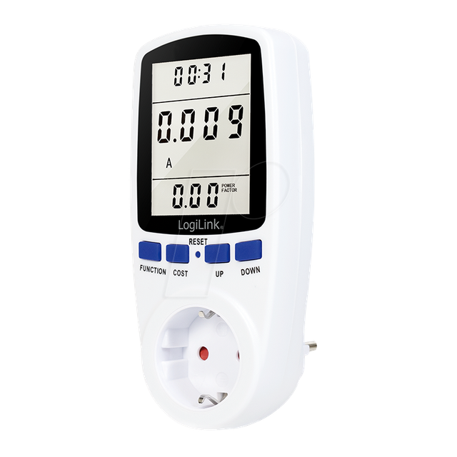 LOGILINK EM0003 - Energiekostenmessgerät Premium, digital