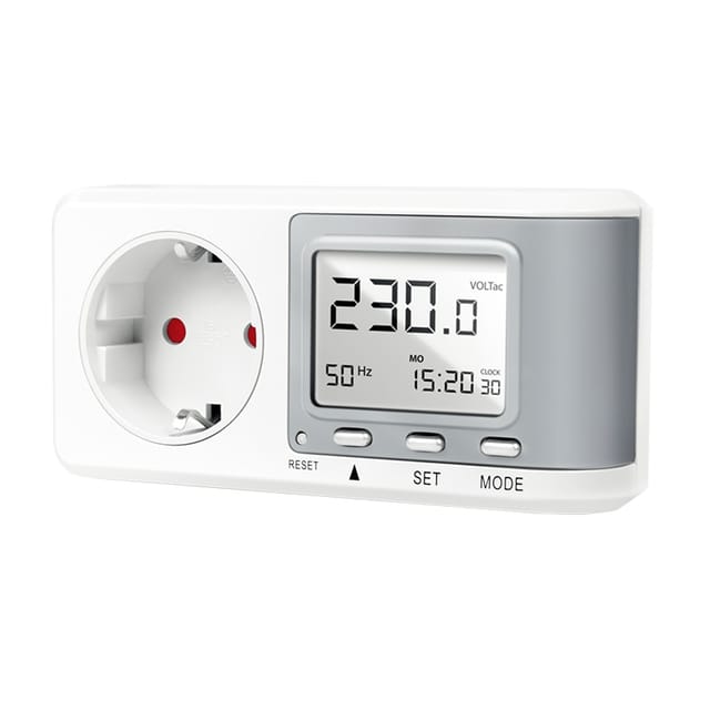 LOGILINK EM0005 - Energiekostenmessgerät, digital, CO2-Emissionsberechnung