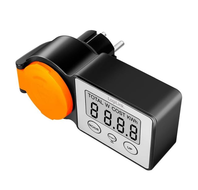 LOGILINK EM0007 - Energiekostenmessgerät, digital, IP44