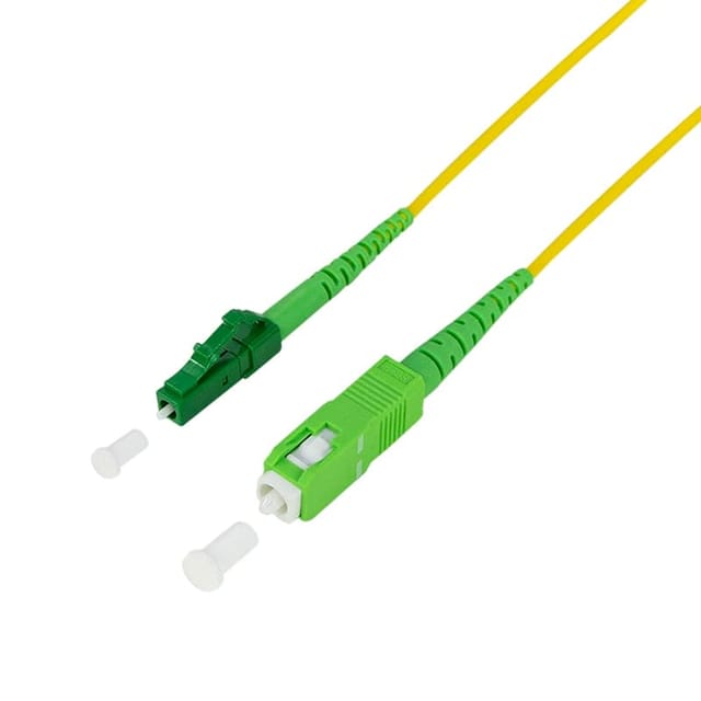 LOGILINK FPSLS01 - Simplex LWL Patchkabel, SM OS2, SC/APC - LC/APC, 1 m