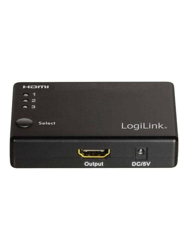 LOGILINK HD0042 - HDMI-Switch, 3x1-Port, 1080p/60 Hz