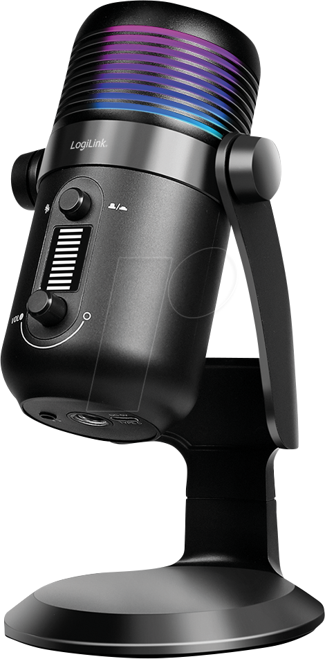 LOGILINK HS0058 - Mikrofon, USB-C, mit RGB-Beleuchtung