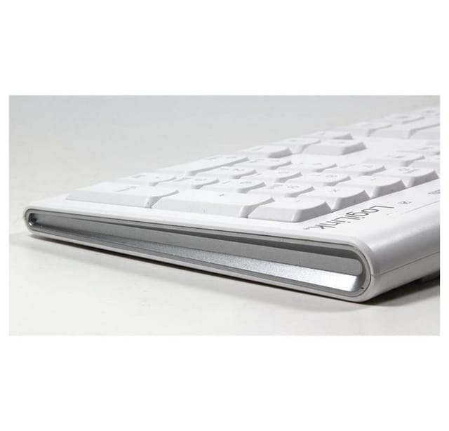 LOGILINK ID0104W - Tastatur-/Maus-Kombination, Funk, weiß