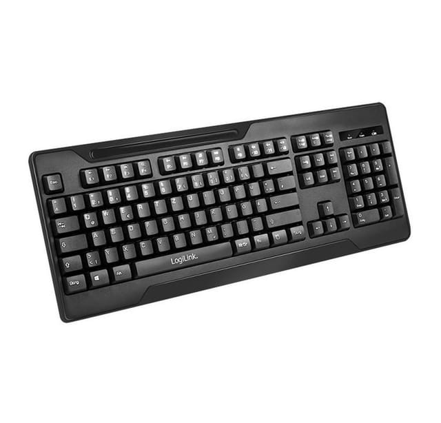 LOGILINK ID0194 - Tastatur-/Maus-Kombination, Funk, schwarz