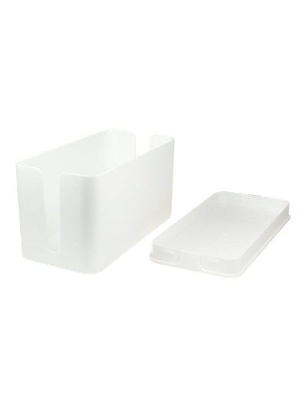 LOGILINK KAB0061 - Kabelbox, 235 x 115 x 120 mm, Weiß