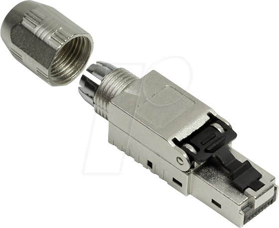 LOGILINK MP0040N - Feldkonfektionierbarer Cat.6A Stecker 10GbE