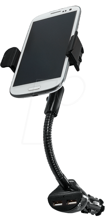 LOGILINK PA0121 - KFZ - Smartphone-Halter, Ladegerät, universal