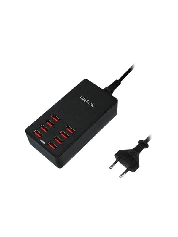 LOGILINK PA0140 - USB-Ladegerät, 44 W, 8x USB-A, 8800 mA