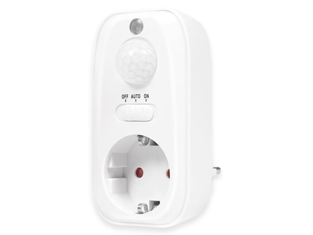 LOGILINK PA0248 - Steckdosenadapter mit Bewegungsmelder