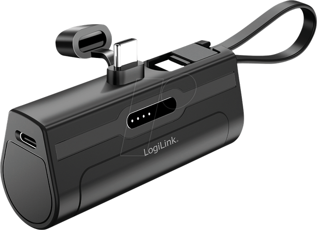 LOGILINK PA0366 - Powerbank, LiPo, 4500 mAh, 2x USB-C, schwarz