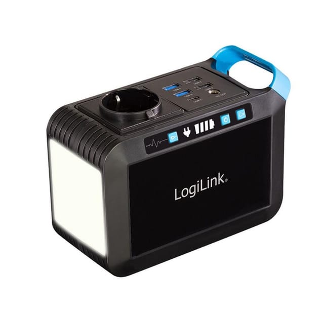 LOGILINK PPS0080 - Tragbare Powerstation, 80 W, 120 Wh